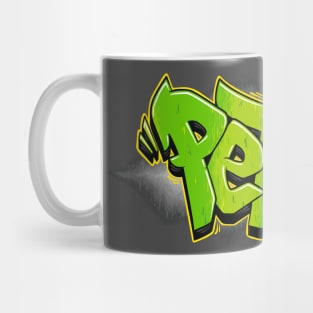 Peter graffiti name Mug